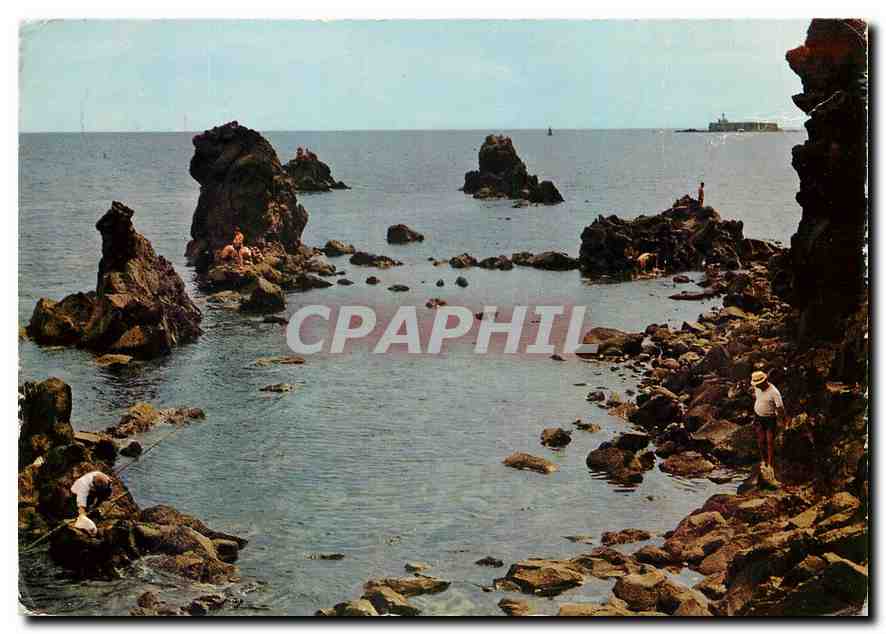 CPM Le Cap d'Agde Herault Les Rochers et le Fort Brescou 