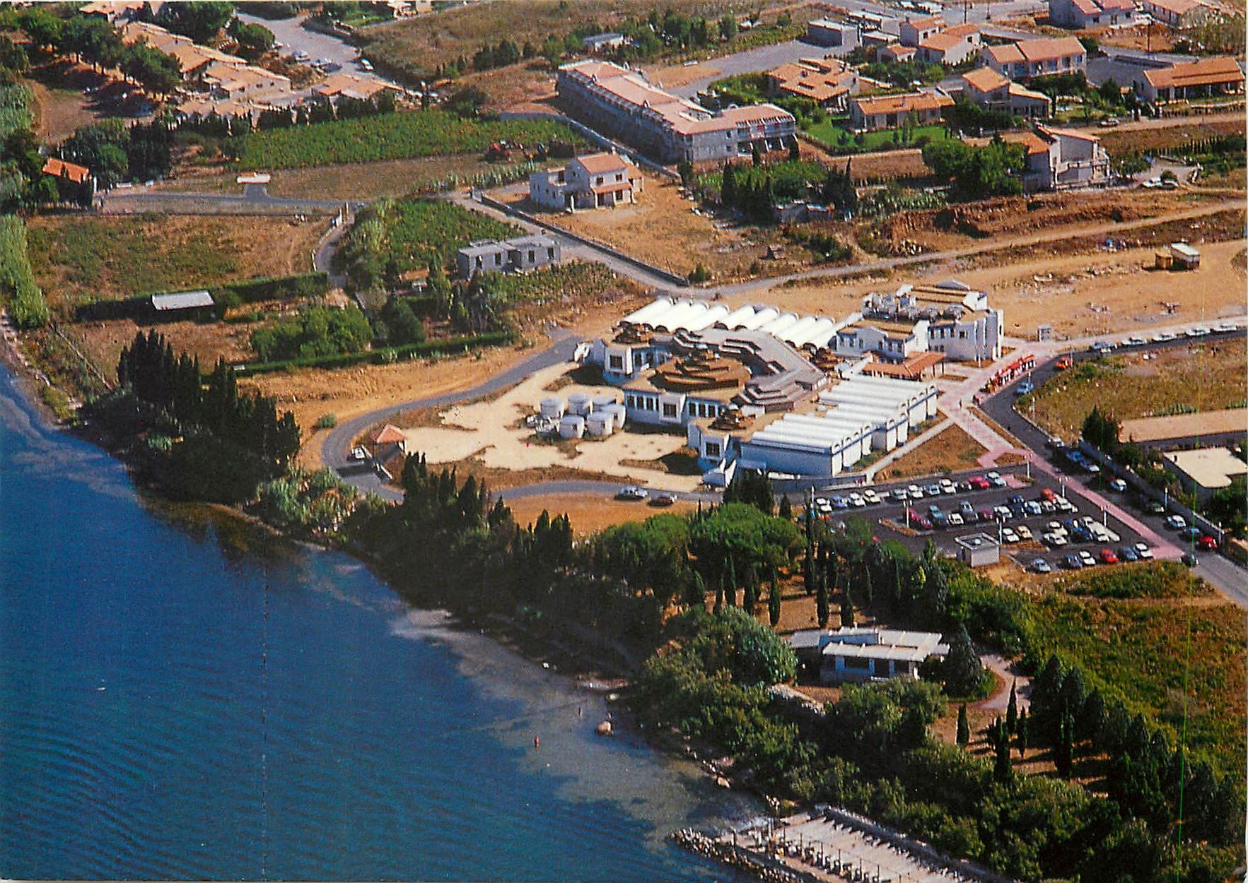 CPM Les rives Bassin de Thau Balaruc les Bains Vue arienne du nouvet etablissement thermal 