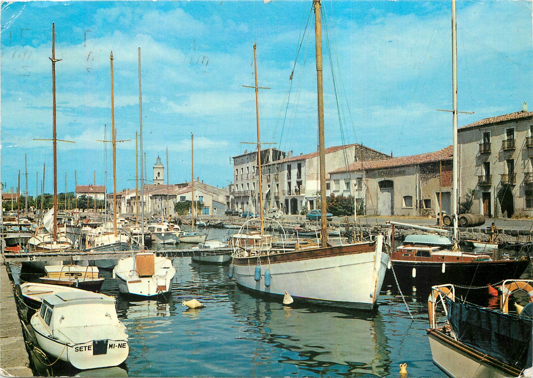 CPM Marseillan Ville Herault Le Port Club nautique 