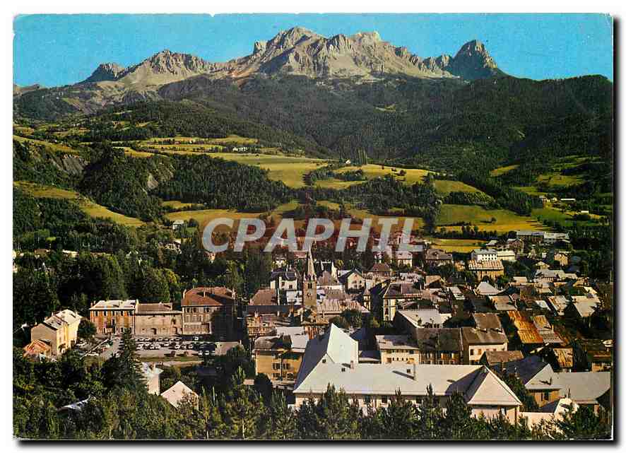 CPM Barcelonnette Alpes de Hte Prov la Chapeau de Gendarme et le Pain de Sucre 