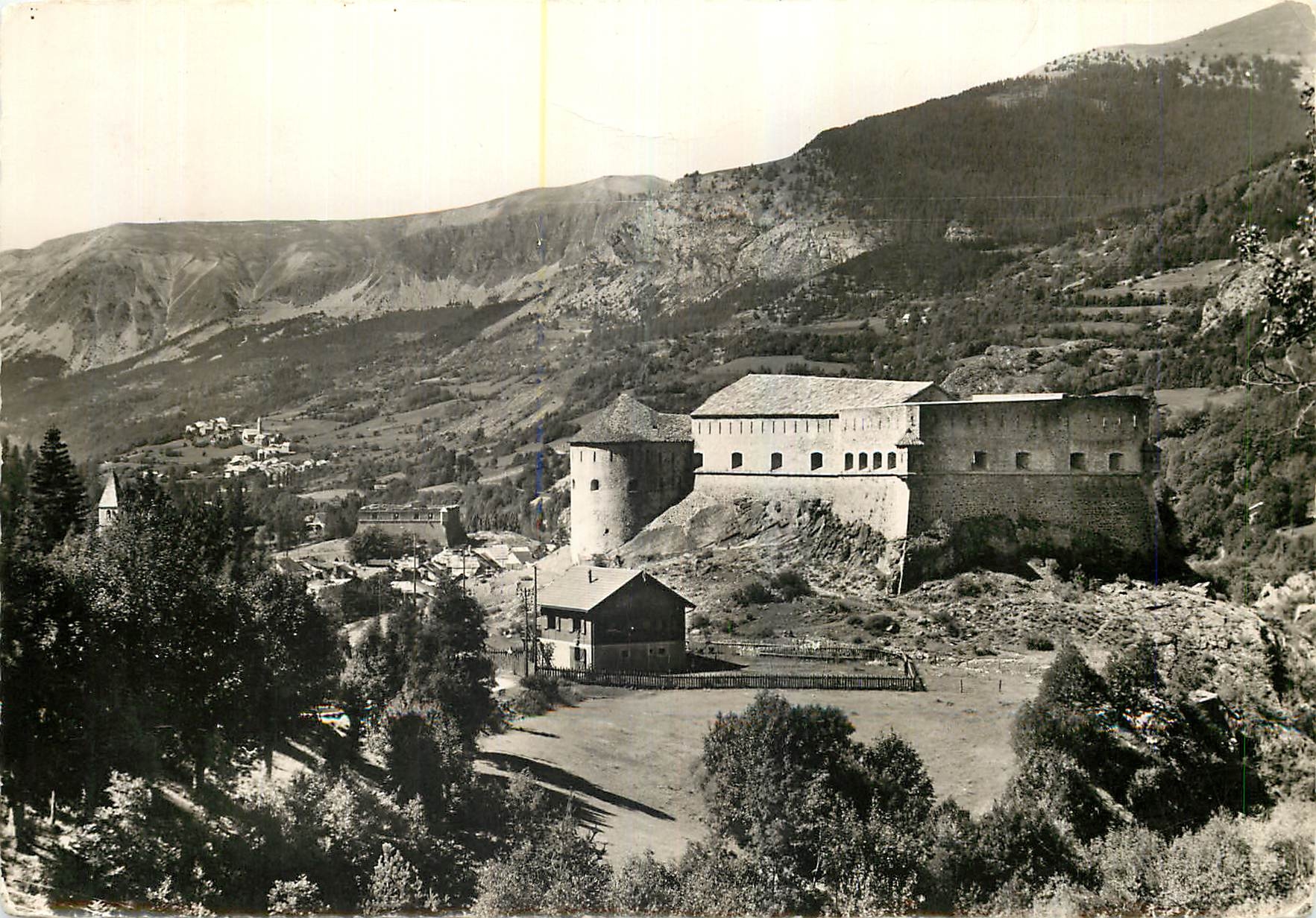 CPM Colmars les Alpes B A Le Fort de Savoie 