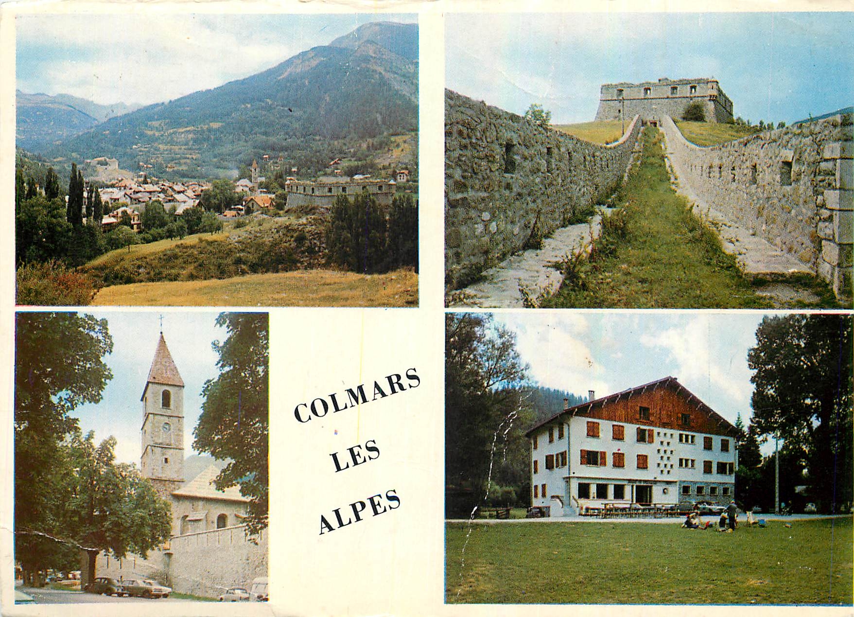 CPM Colmars les Alpes B A Souvenir 