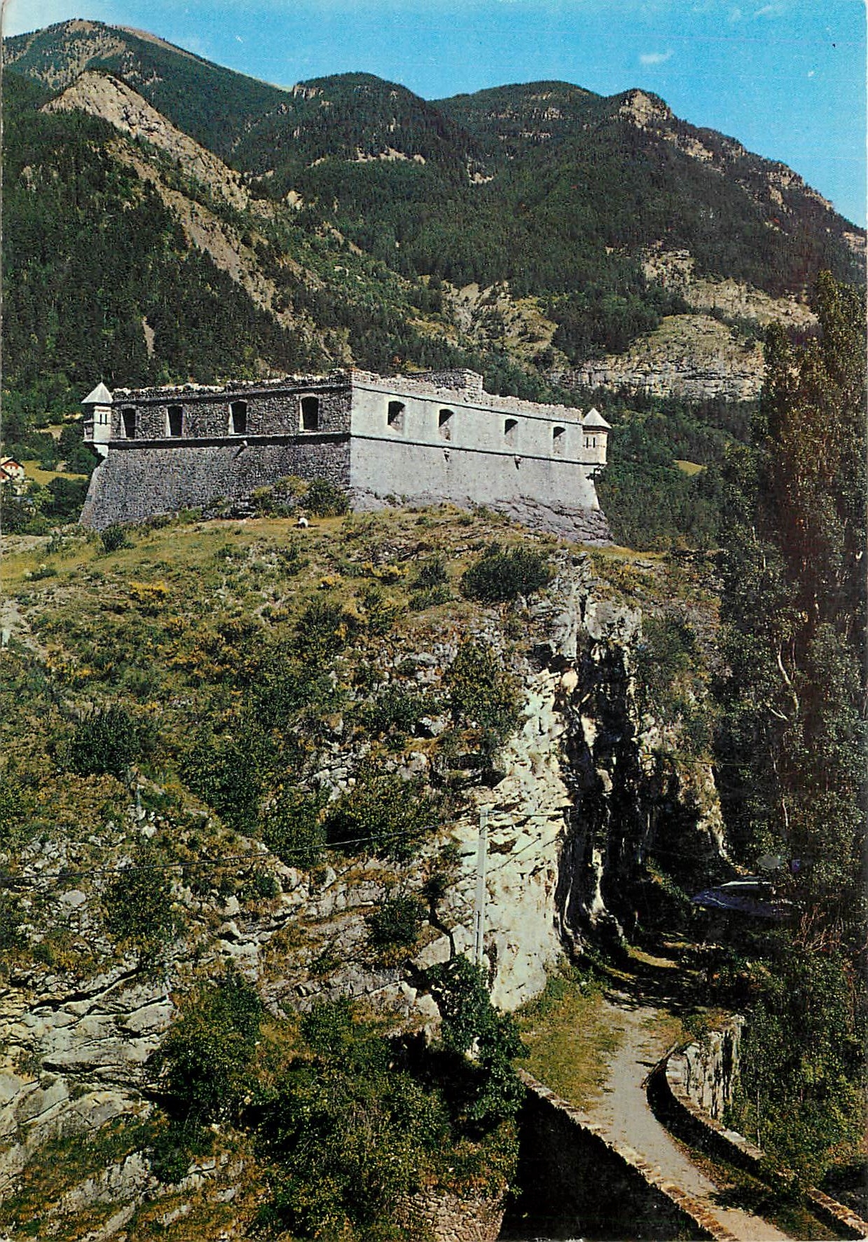 CPM Colmars les Alpes B Alpes Le Pont Saint Roch sur le Verdon le Fort le France 