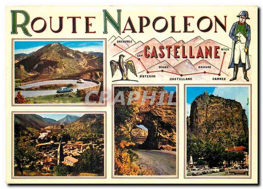 CPM Paysages de France Castellane Alpes de Haute Provence 