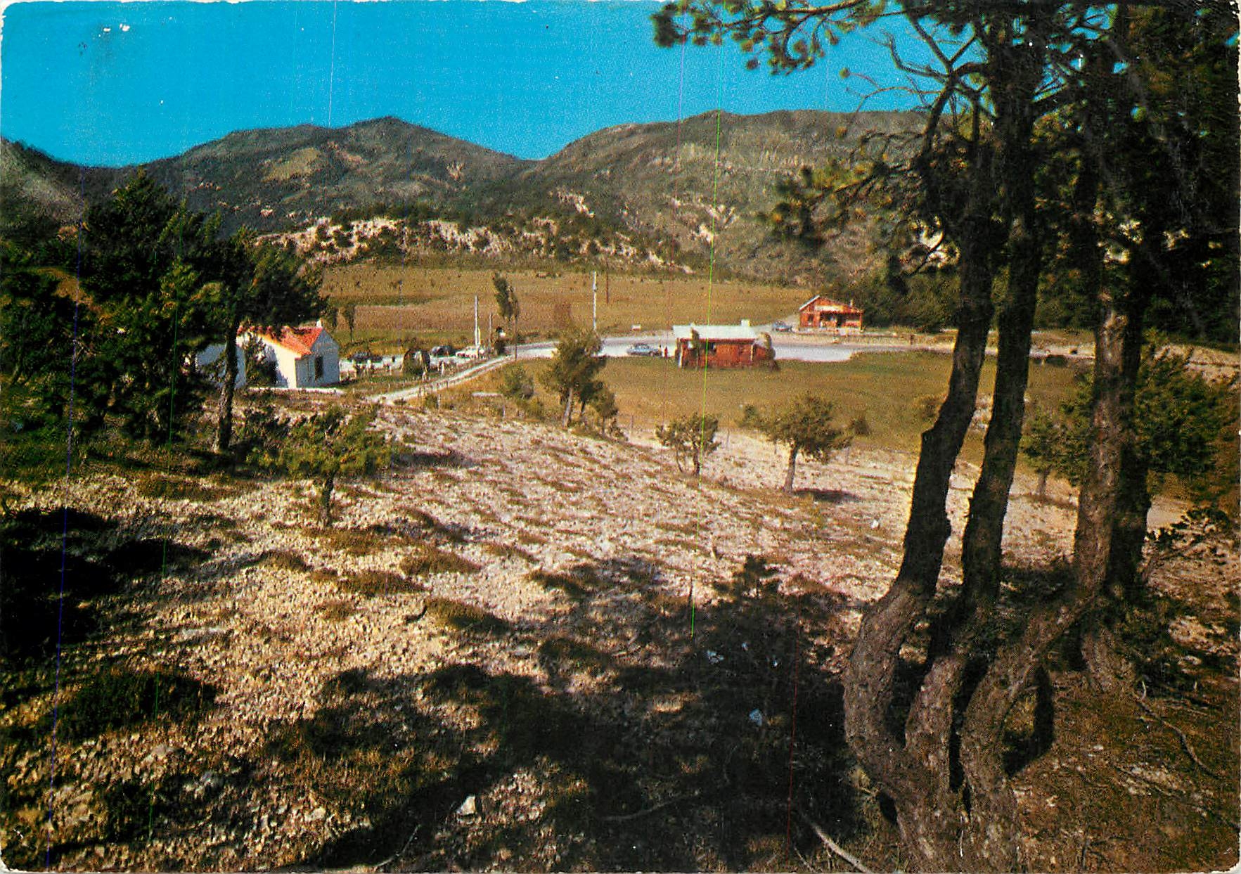 CPM Paysages de France Route Napoleon Col des Lecques 
