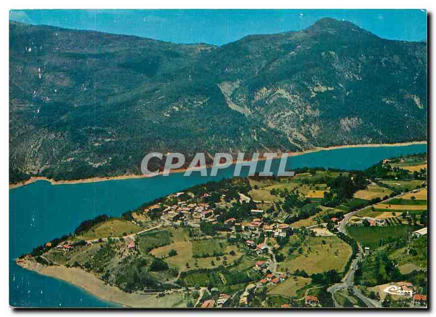 CPM St Julien du Verdon Alp de Hte Prov Vue generale aerienne 