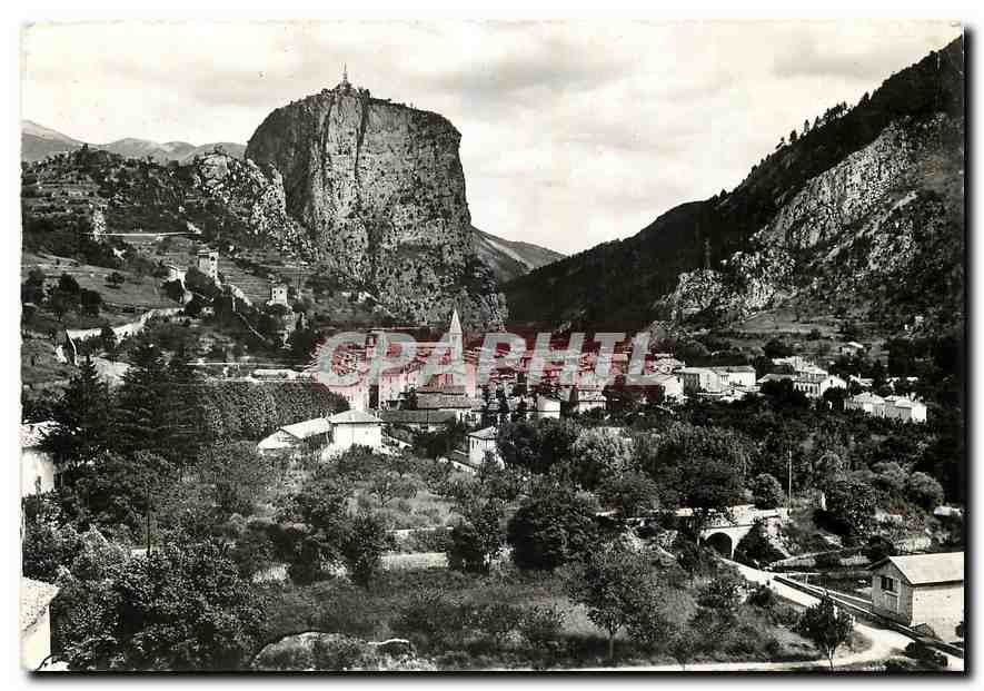 CPM La Route Napoleon Castellane B A Vue generale 