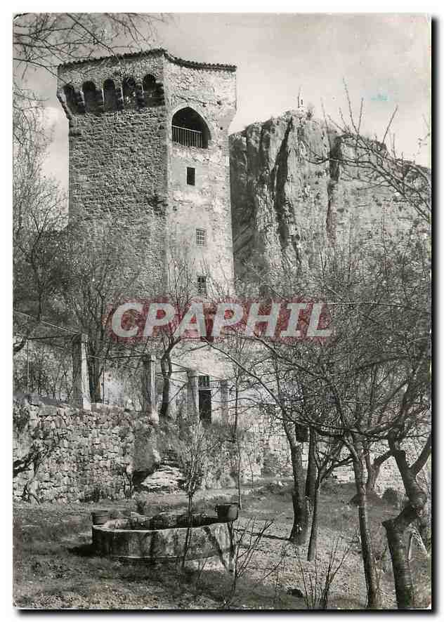 CPM Castellane B S Tour pentagonale au fond N D du Roc 