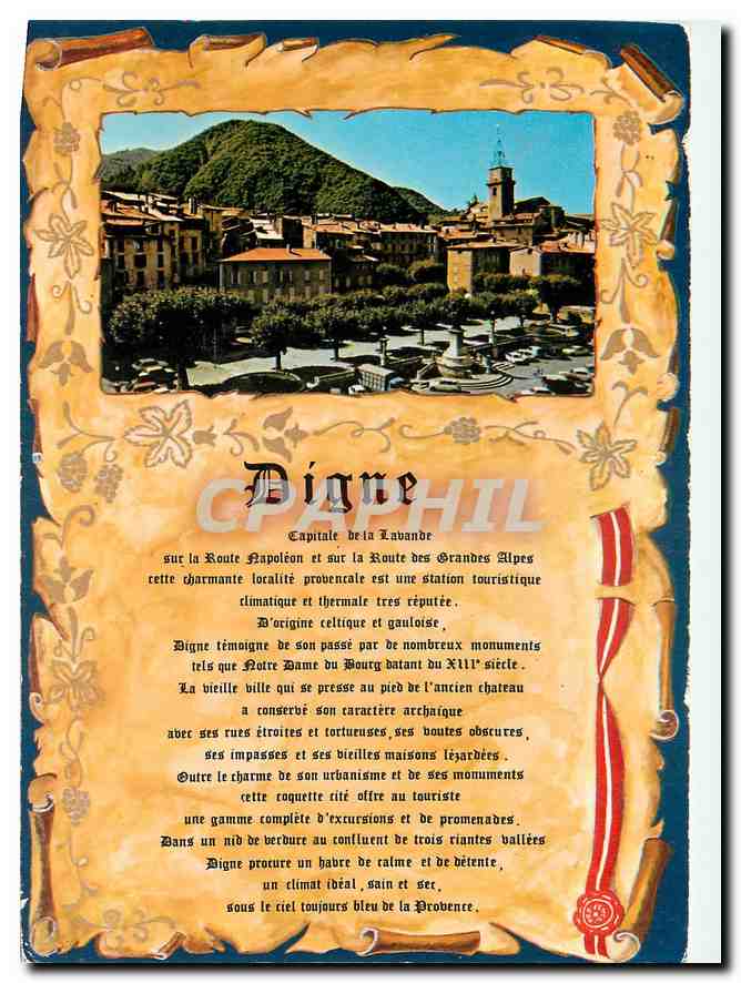 CPM Digne les Bains Alpes de Haute Provence 