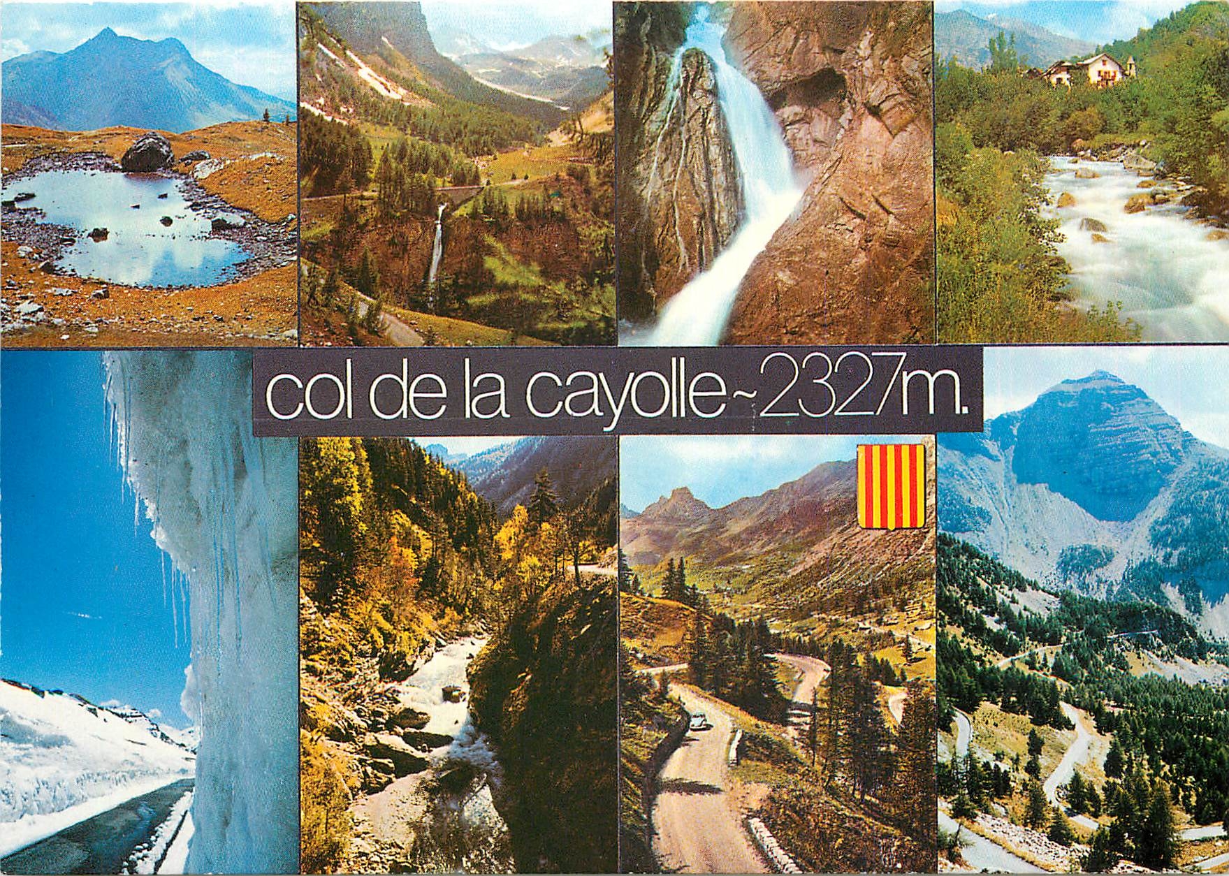 CPM Le Col de la Cayolle Reliant la haute vallee du Var Alpes Maritimes a la vallee de l'Ubaye Alpes