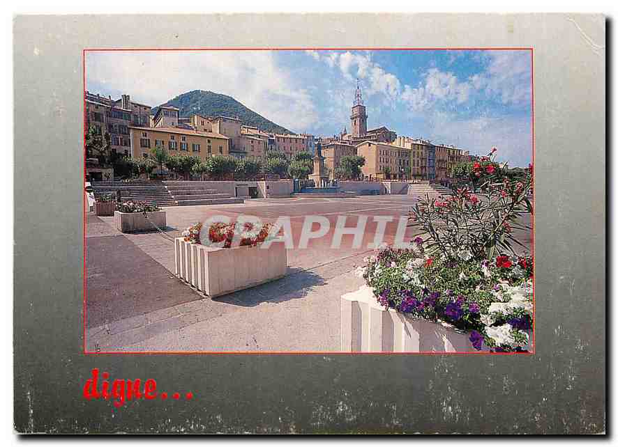 CPM Digne les Bains Alpes de Haute Provence Capitaile des Alpes de la Lavande sur la Route Napoleon 