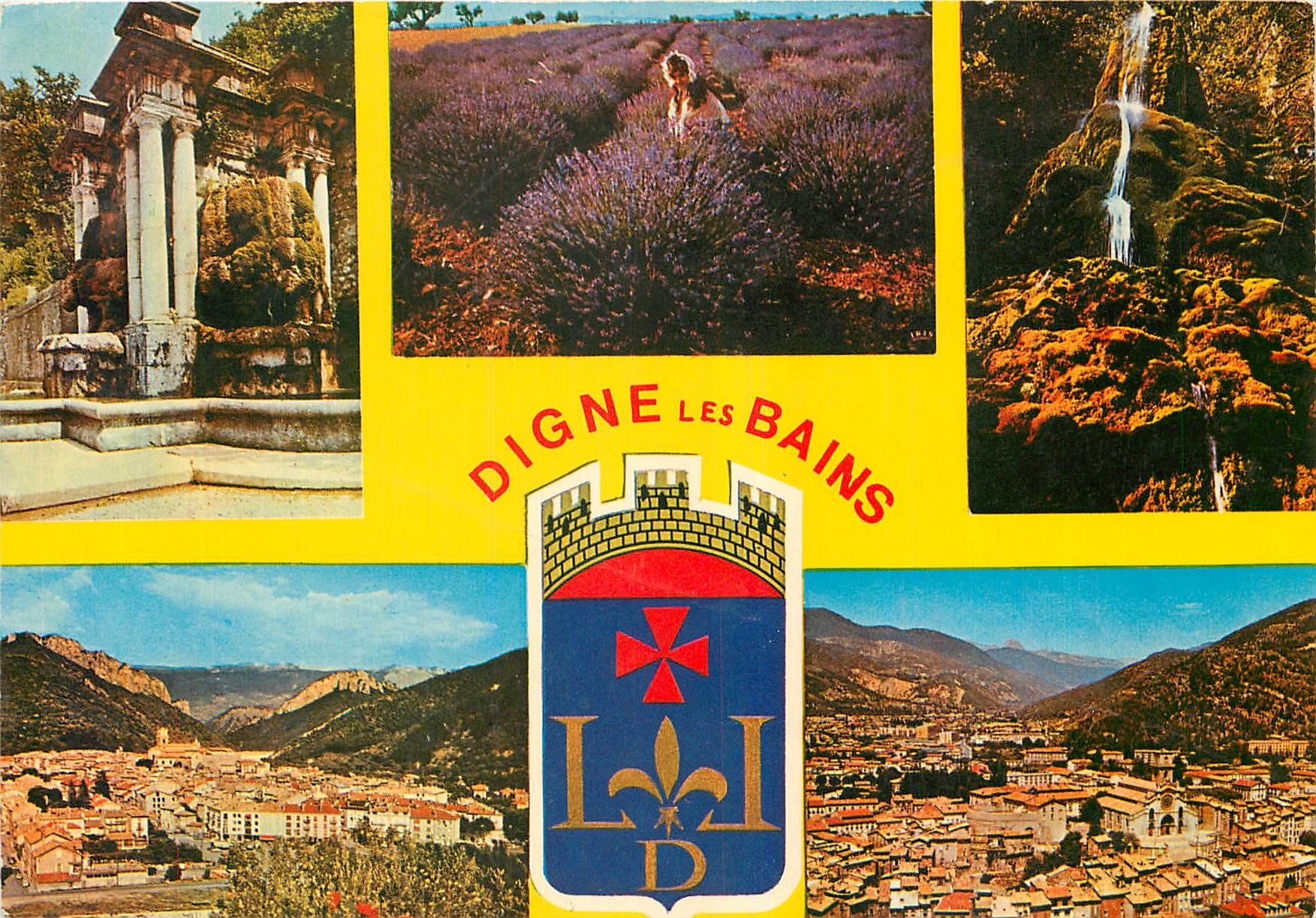 CPM Alpes de Haute Provence Digne Capitale de la Lavande 