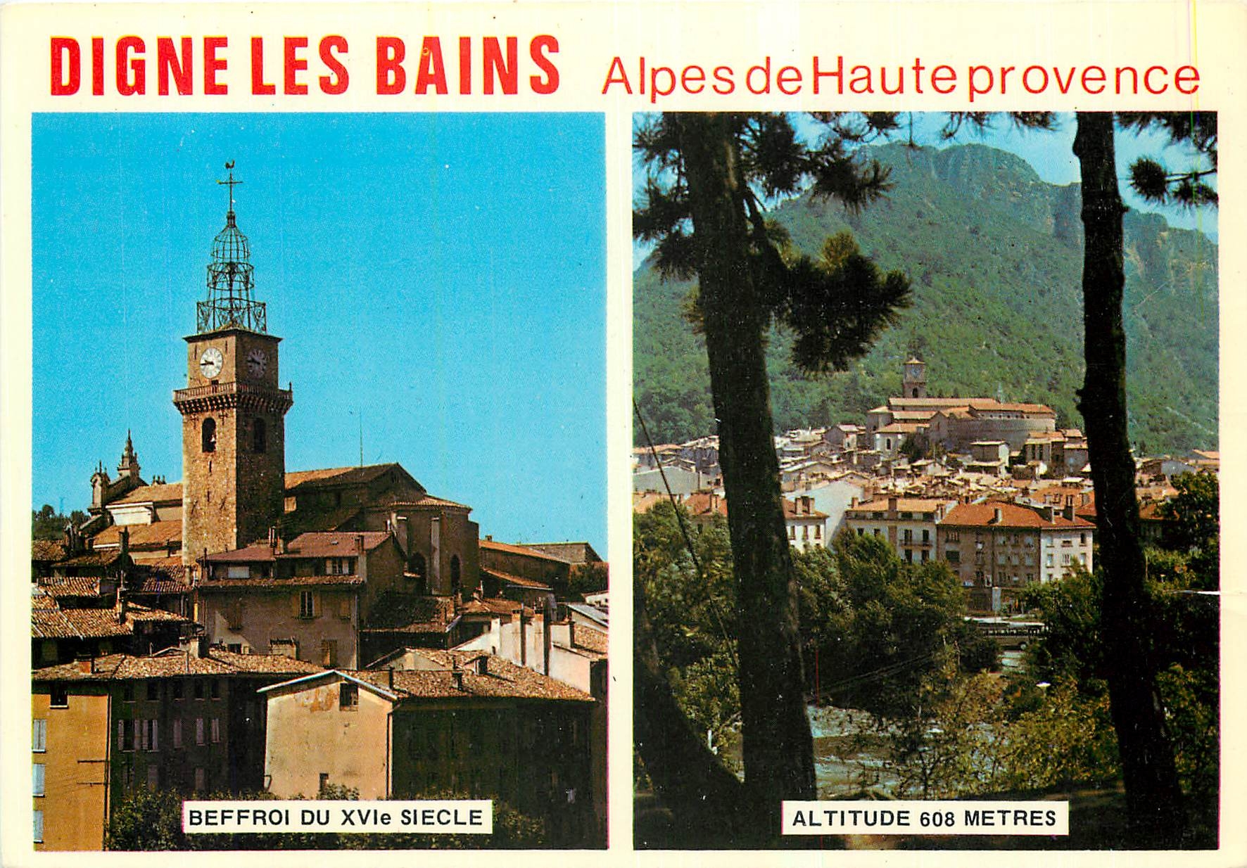 CPM Paysages de France Digne les Bains Alpes de Haute Provence 