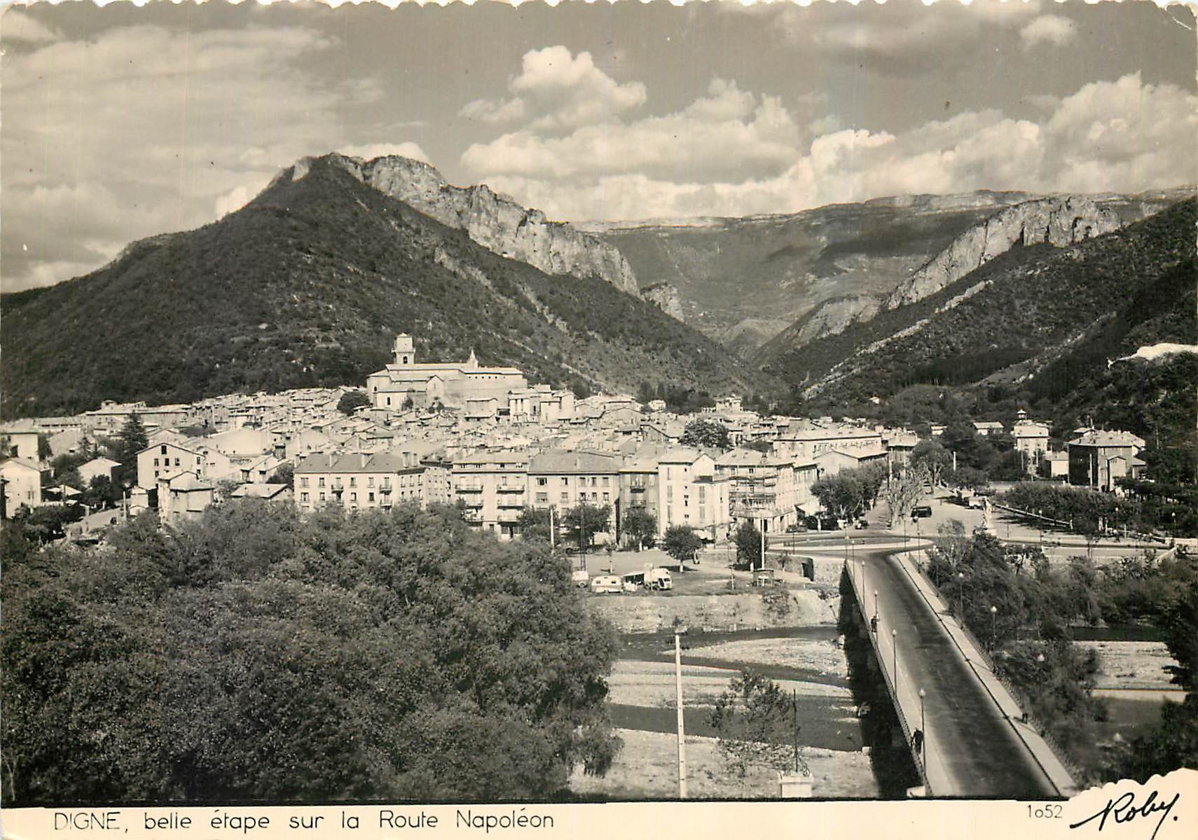 CPM Digne Belle etape sur la route Napoleon