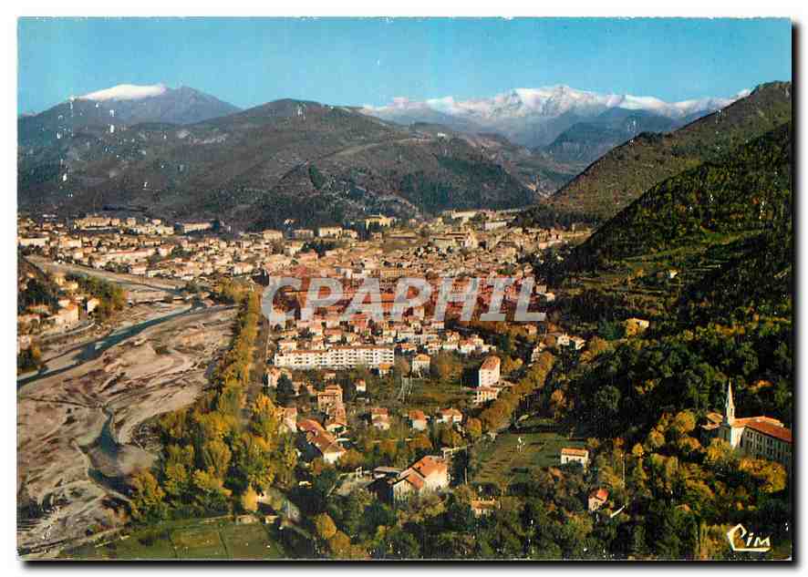 CPM Digne Alp de Hte Prov Vue generale aerienne 