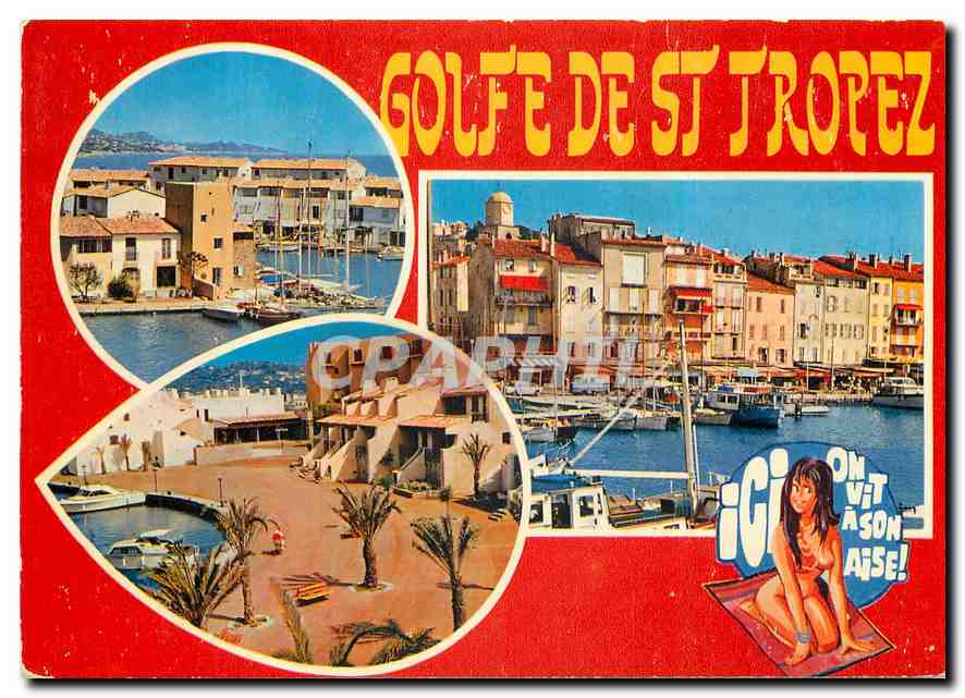 CPM Golfe de St Tropez Var Port Grimaud Marines de Cogolin St Tropez 
