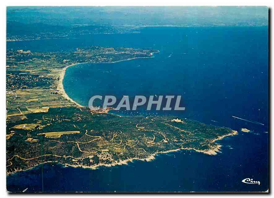 CPM Saint Tropez Var Baie de Pampelonne Vue aerienne 