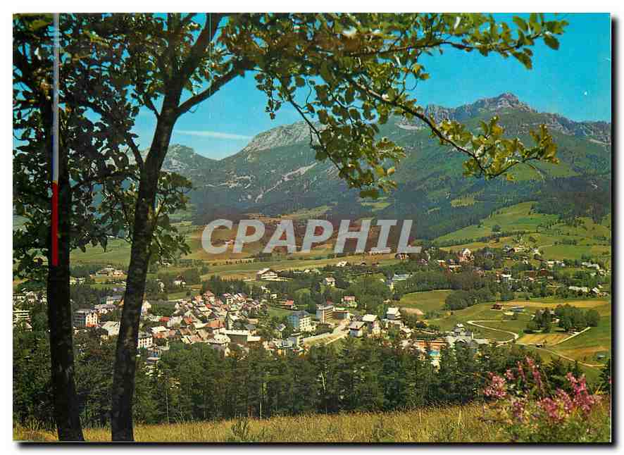 CPM Villard de Lans Vue generale Le Col de L'Arc et le Cornafion 