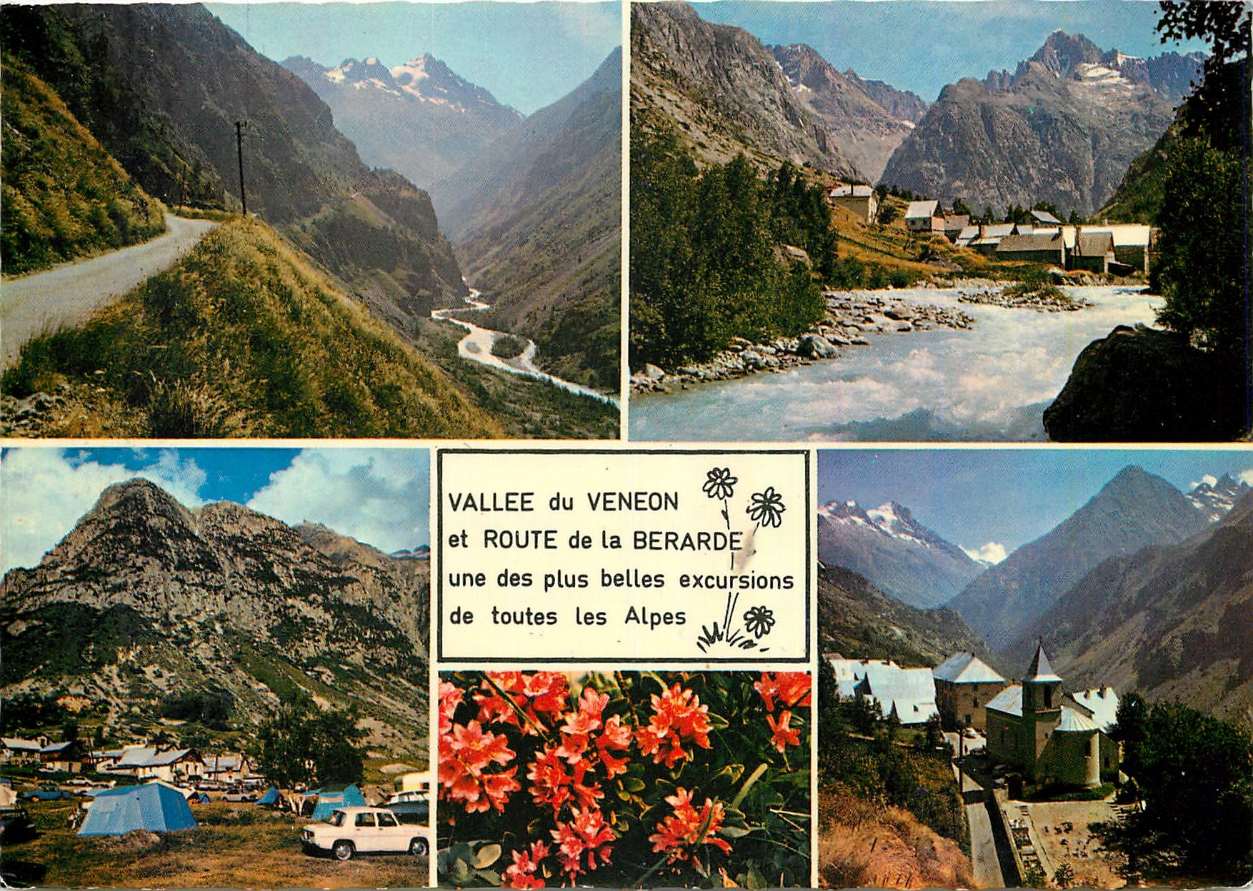 Vallee du Veneon et Route de la Bérarde — une des plus belles excursions des Alpes — Éditions de l'Économie - Recto