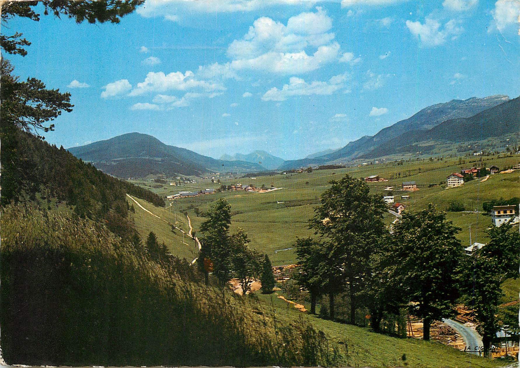 CPM Villard de Lans Isere La Plaine de Lans et les Geymonds 