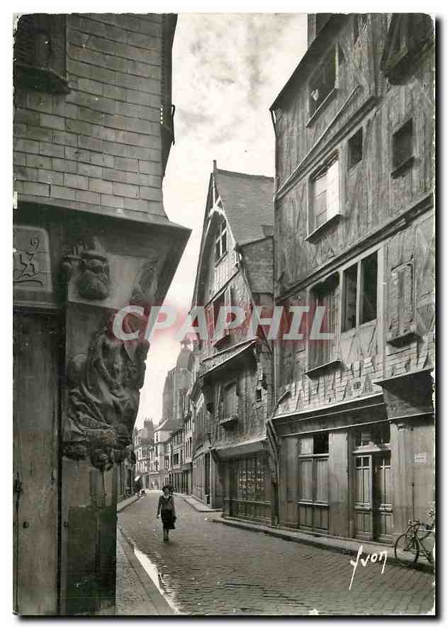 CPM Tours Indre et Loire Vieilles Maisons 