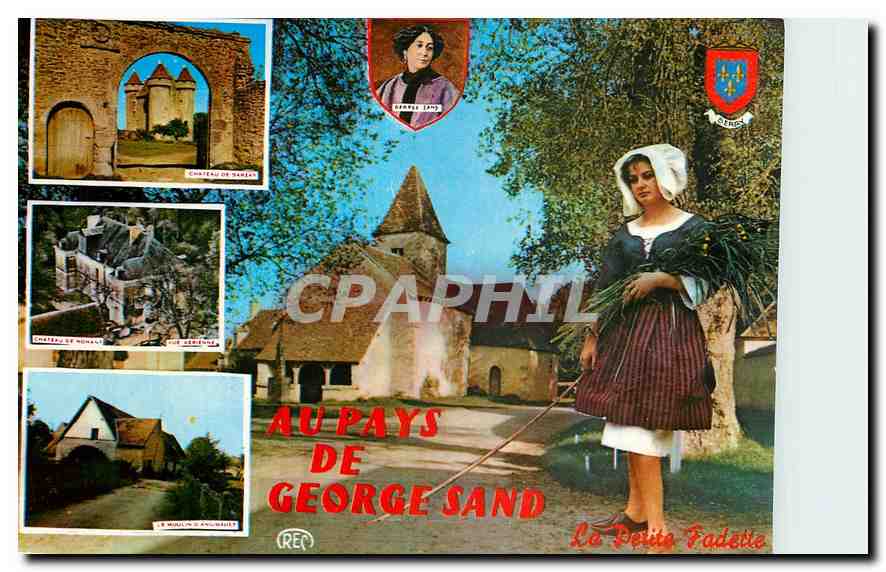 CPM Au Pays de George Sand La Petite Fadette 