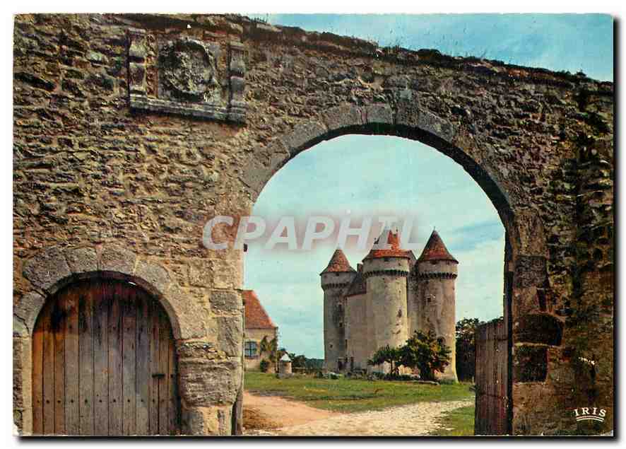 CPM Chateaux de l'Indre Sarzay Chateau feodal 