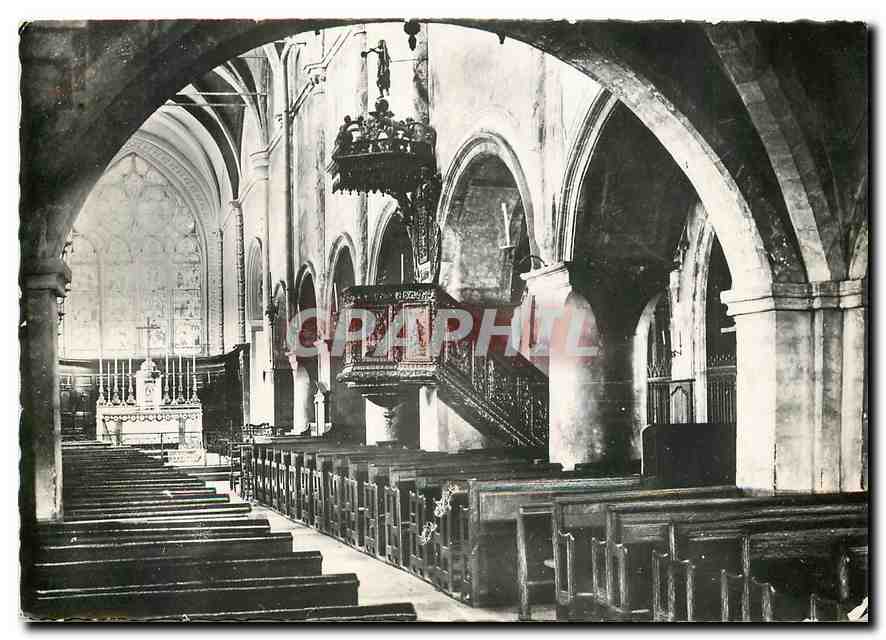 CPM Arbois Jura Vue interieure de l'Eglise Saint Just 