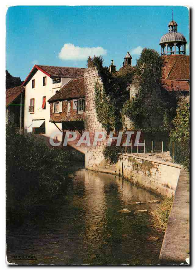 CPM Salins les Bains Les rives de la Furieuse 