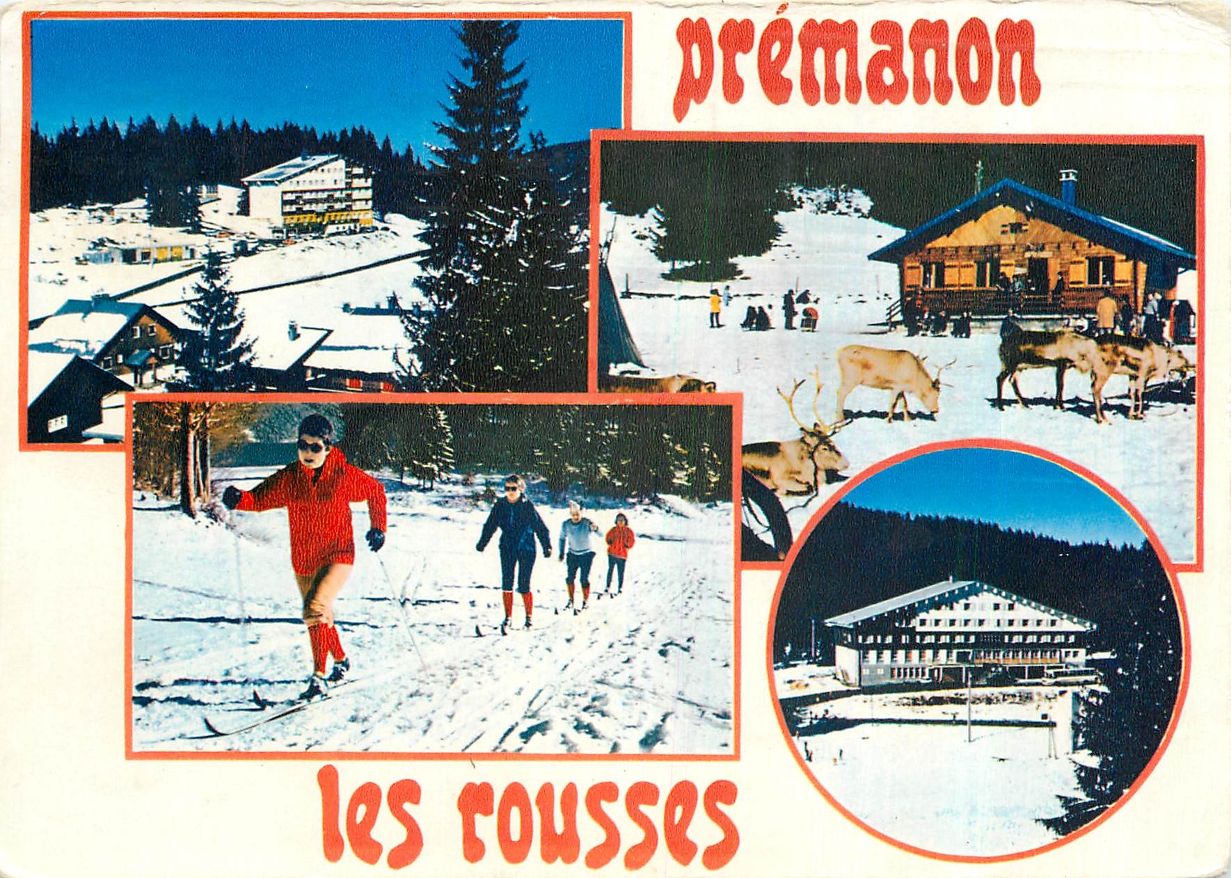 CPM Premanon les Rousses Jura L'Ecole de Ski de Pond et la Vallee des Rennes 