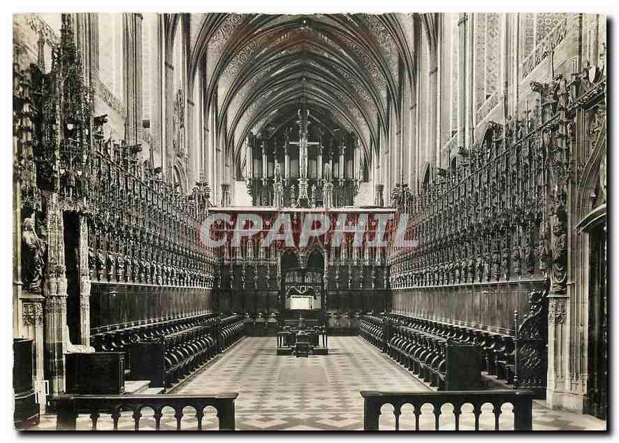 CPM Albi Cathedrale Sainte Cecile Le Choeur Orgue