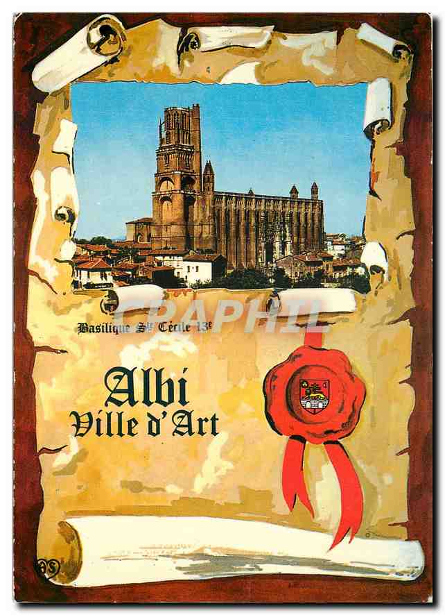 CPM Albi Tarn Ville d'art Centre de Tourisme 