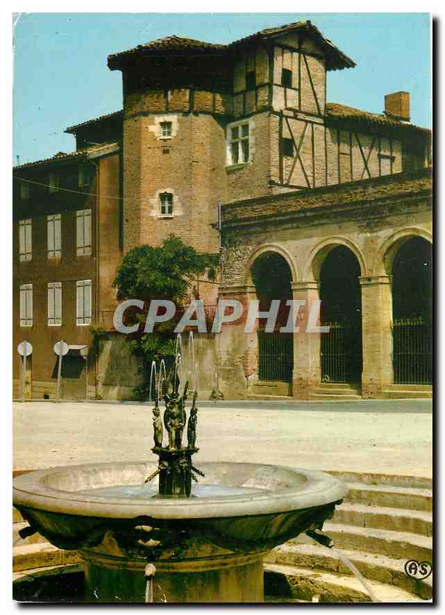 CPM Gaillac Tarn Celebre par ses orus reputes La Fontaine du Griffoul 
