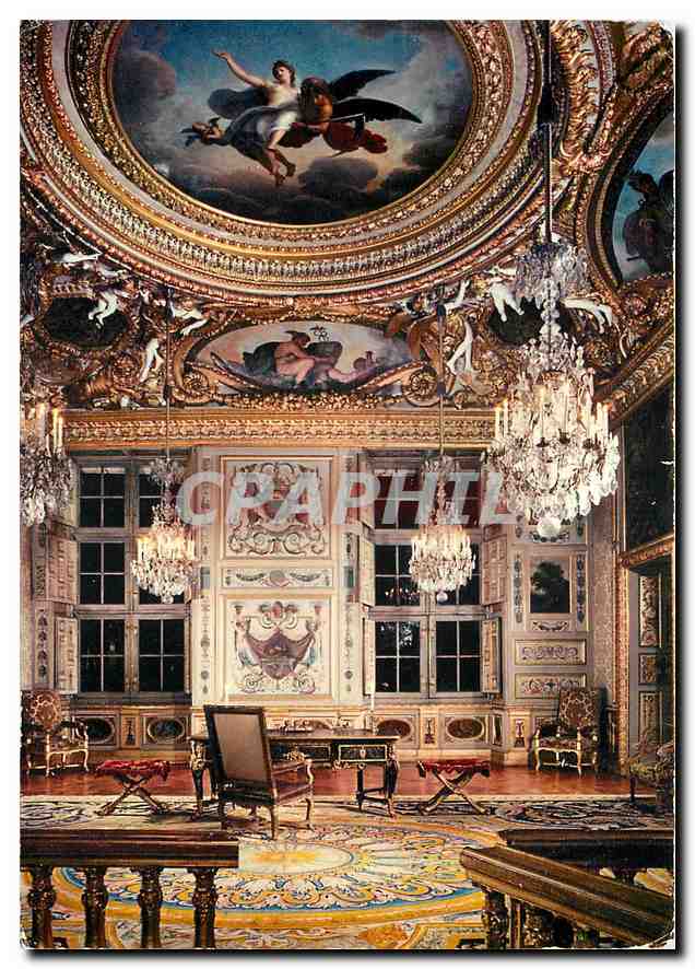 CPM Chateau de Vaux le Vicomte La Chambre du Roi 