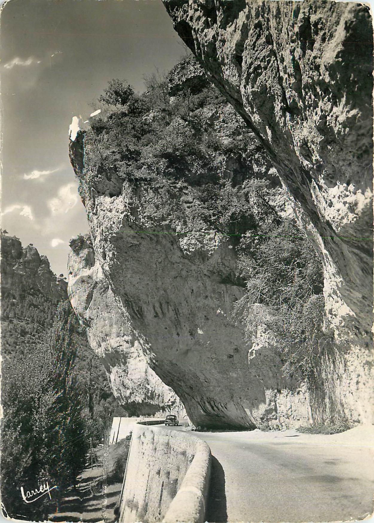 CPM Les Gorges du Tarn Pres du Cirque des Baumes L'Encorbeillement 