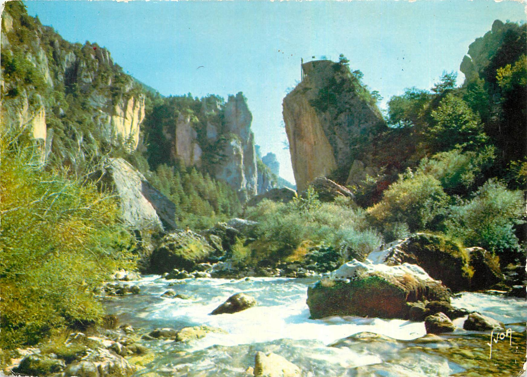 CPM Couleurs et Lumiere de France Les Gorges du Tarn Lozere Le Pas de Soucy 