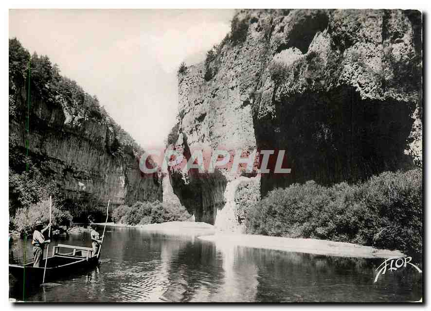 CPM Les Gorges du Tarn Promenade en barque dans les Detroits 