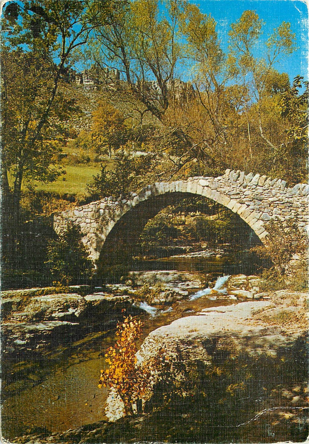 CPM Un Ancien Pont a Peage 