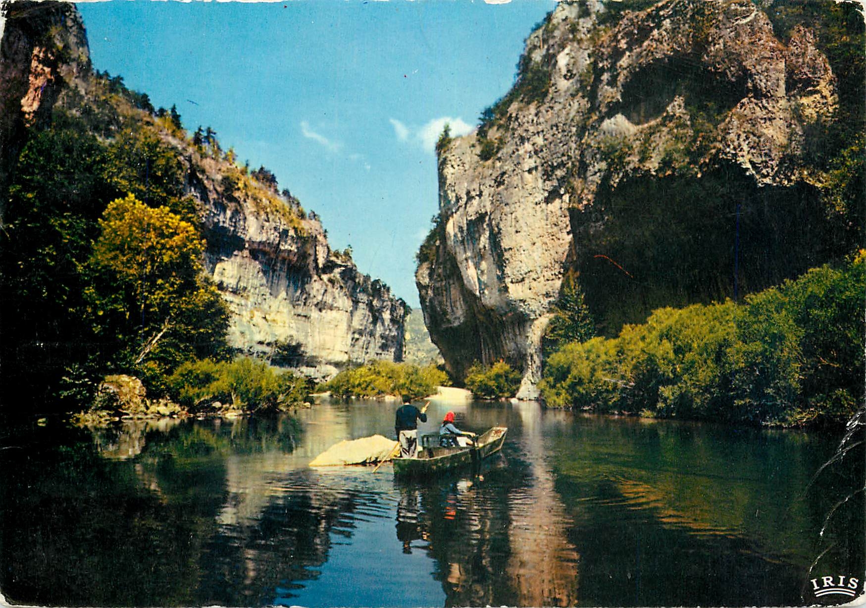 CPM Les Gorges du Tarn Les Detroits promenade en barque 