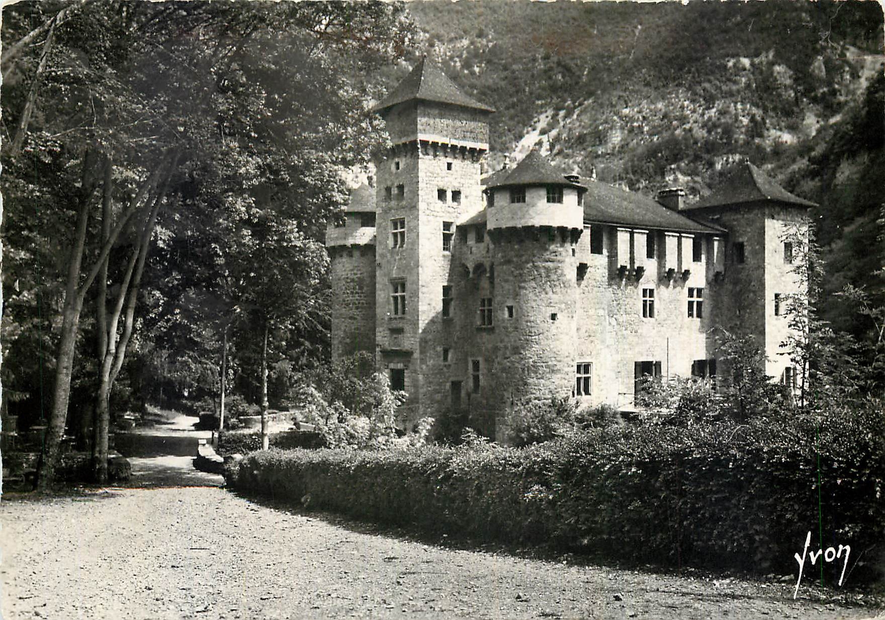CPM Gorges du Tarn Chateau de la Caze Lozere 