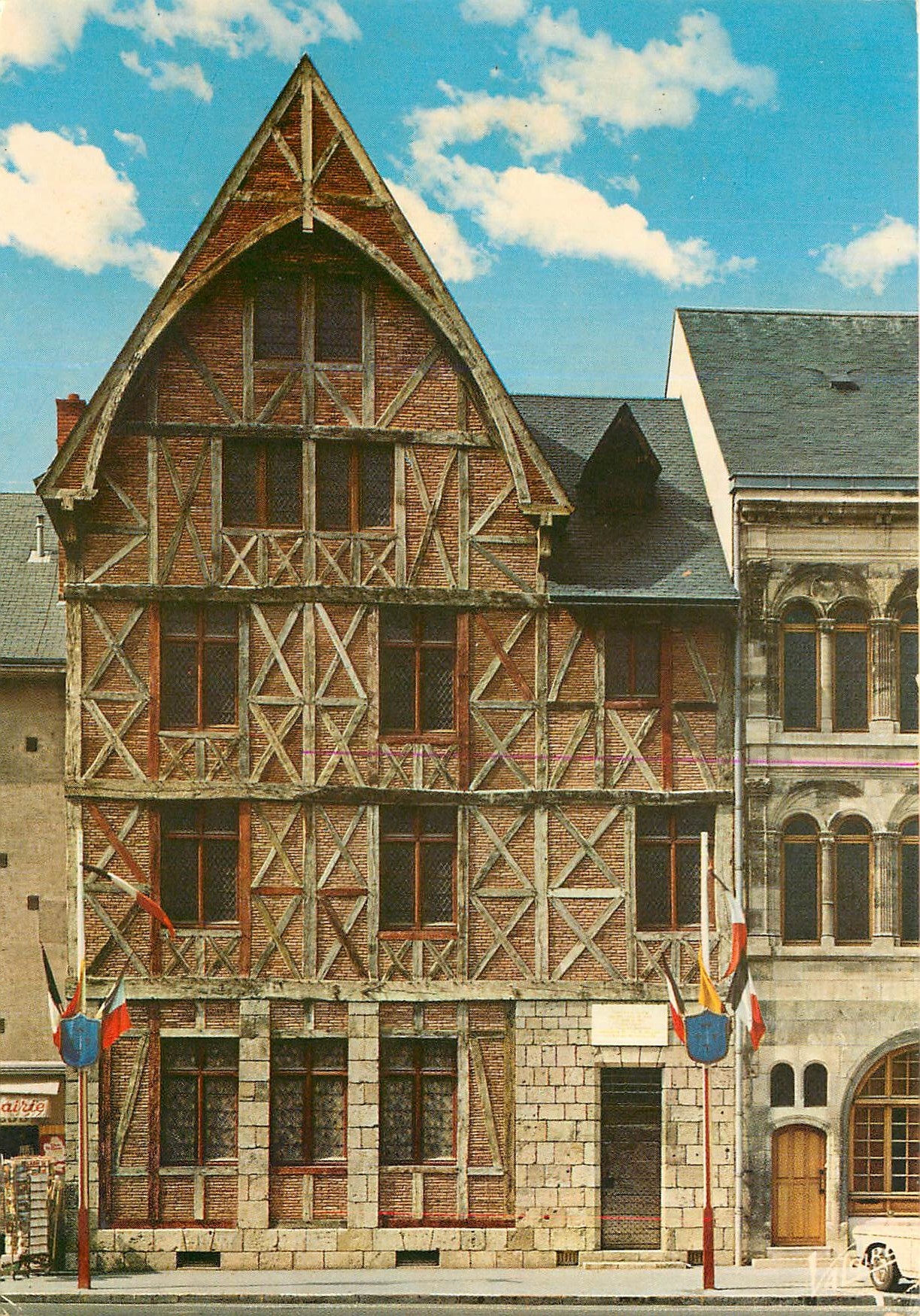 CPM Les Merveilles du Val de Loire Orleans Loiret La maison de Jeanne D'Arc rue du Tabour 