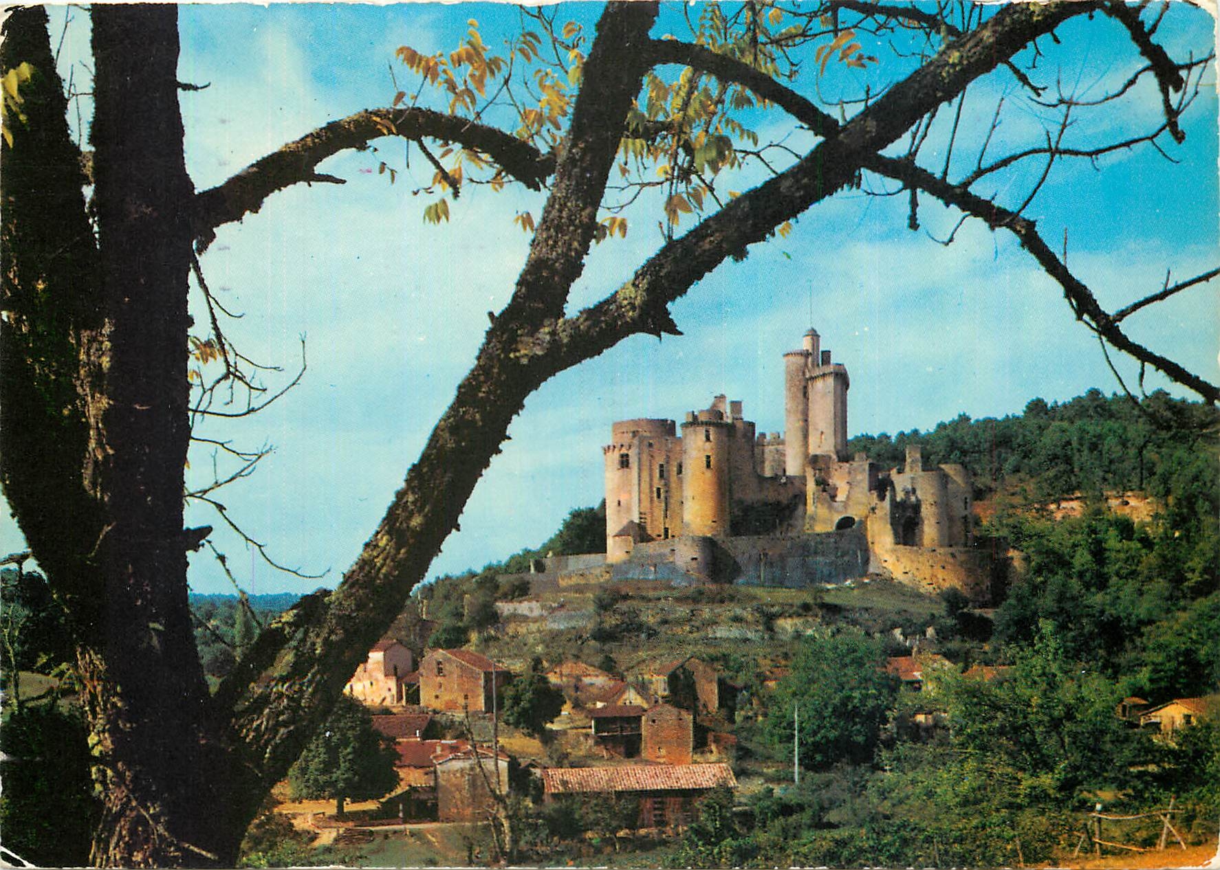 CPM Bonaguil Lot et Gne Chateau Fort de Bonaguil a 7 kms de Fumel 