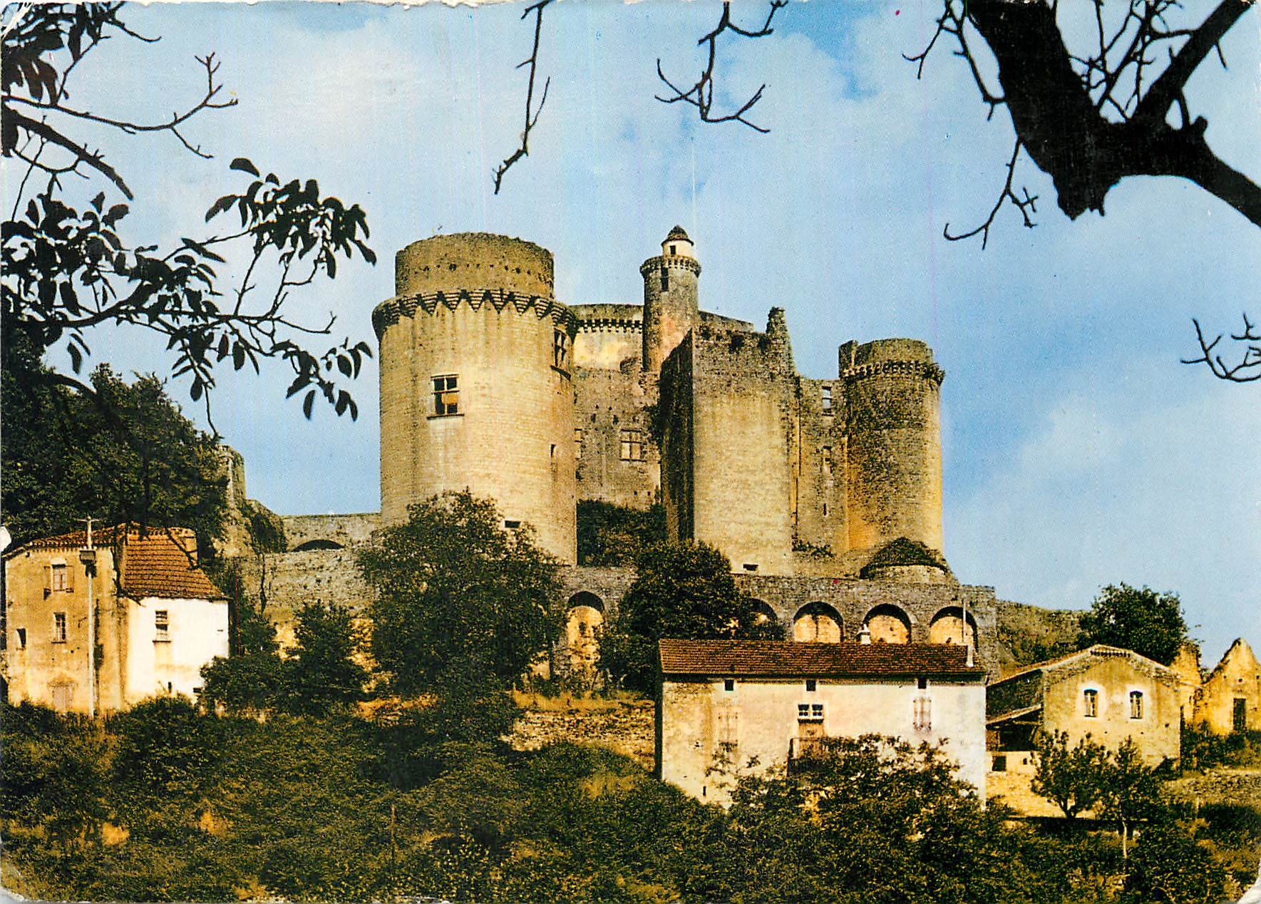 CPM Bonaguil Lot et Garonne Architecture Militaire en Guyenne Chateau Fort de Bonaguil 