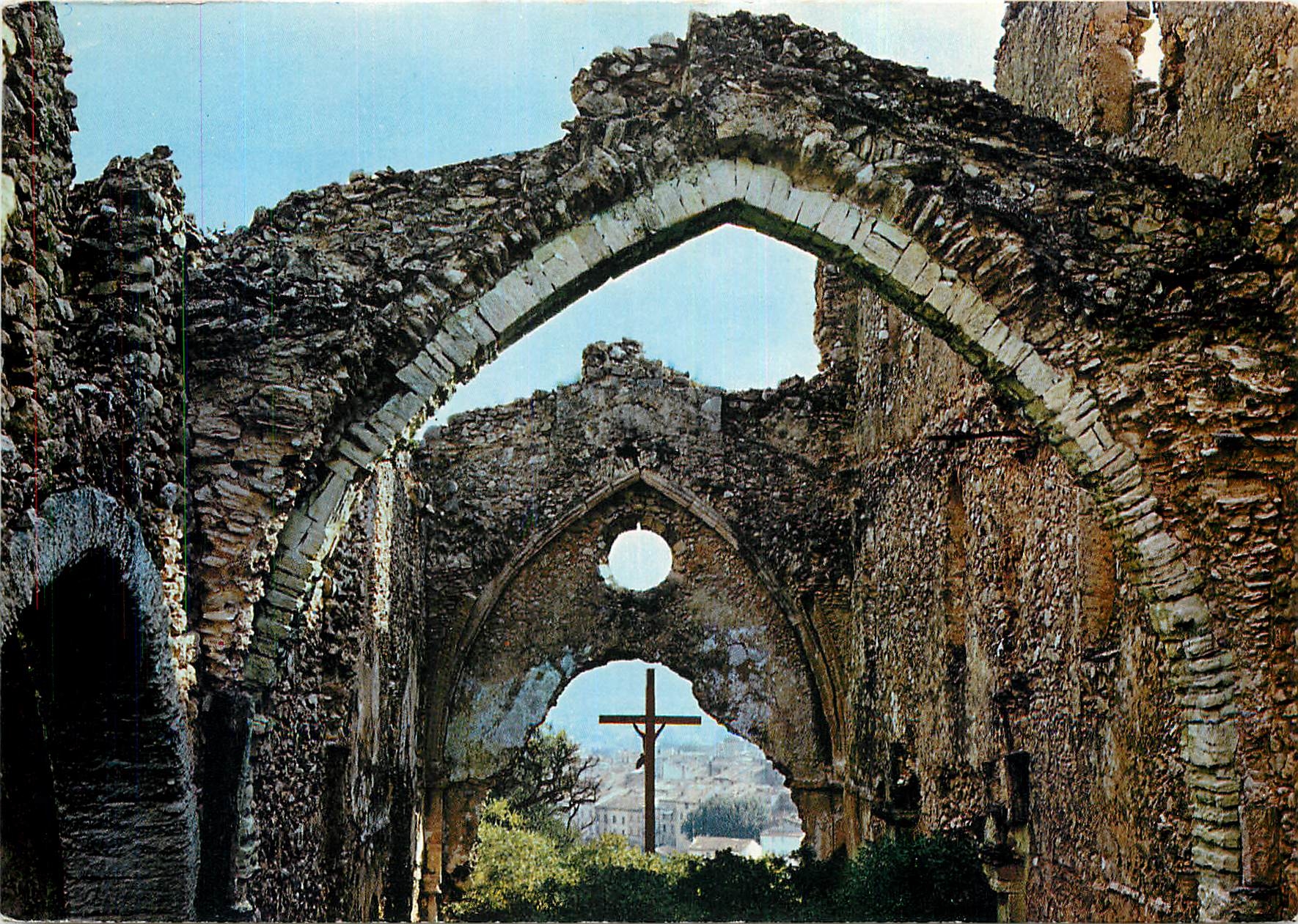 CPM Environs de Toulon Ollioules Var Ruines de la vieille Chapelle 