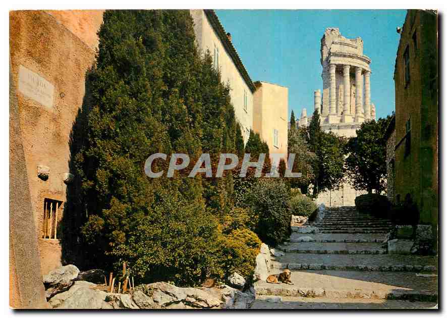 CPM Cote d'Azur La Turbie Le Trophee des Alpes ou Tour d'Auguste 