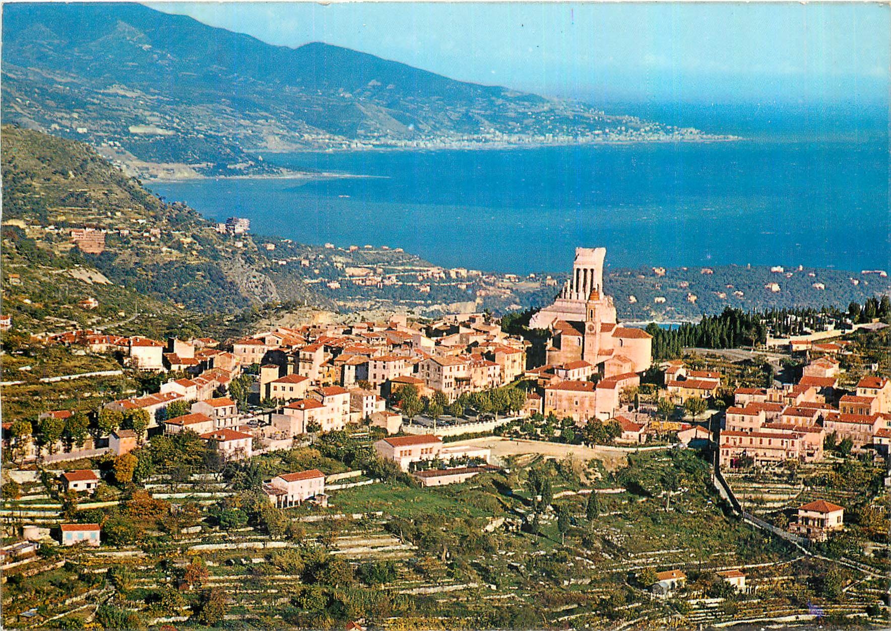 CPM La Turbie Cote d'Azur Vers L'Italie 