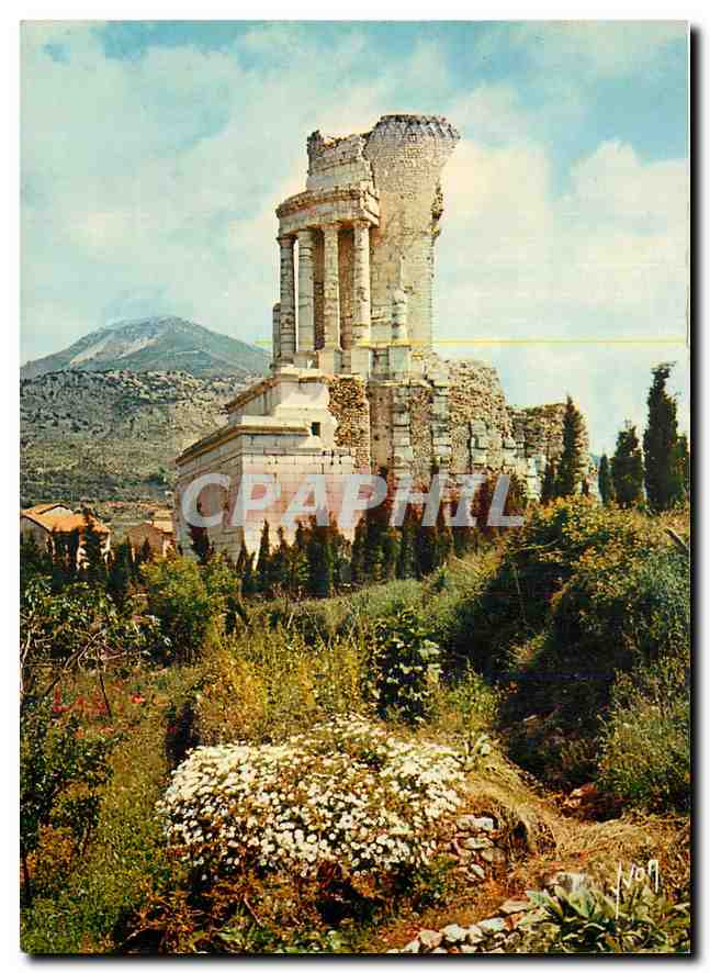 CPM Couleurs et Lumiere de France La Cote d'Azur miracle de la nature La Turbie Alpes Maritimes Le T