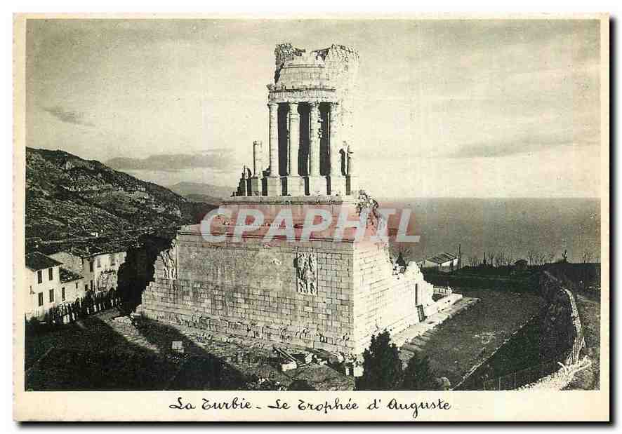 CPM La Turbie Le Trophee d'Auguste La Cote d'Azur 
