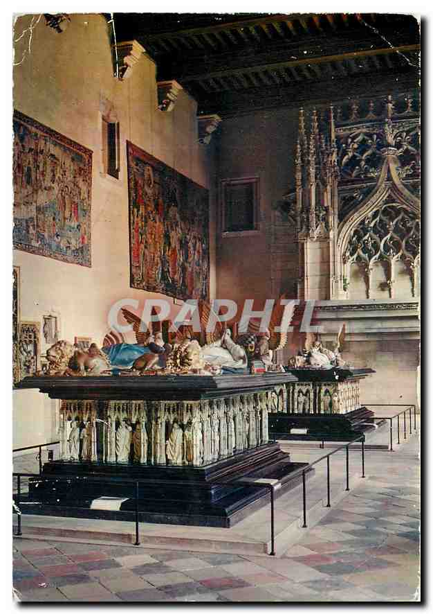 CPM Musee de Dijon Cote d'Or Palais des Ducs de Bourgogne Salle des Gardes Tombeaux de Philippe le H