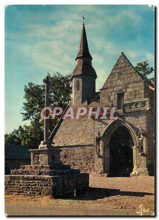 CPM La Bretagne en Couleurs Kermaria en Isquit C du N Chapelle du XV siecle Maison de Marie qui rend